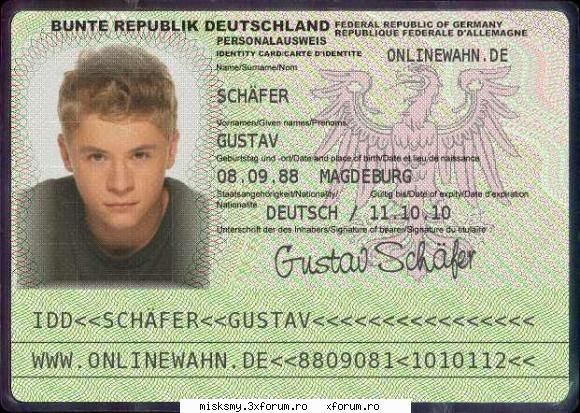 :nod: 

oare or fii fake-uri? ~buletinul lui gustav~