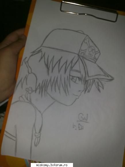 My hobby ... the drawing :X - 2 .... Girl .. cika emo - �Fan Art�