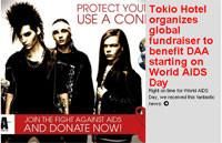 Tokio Hotel continua lupta impotriva sida - ♥PiNgUiNuL RoZ♥ - � Tokio Hotel �
