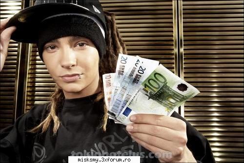 Tom Kaulitz si banii - Cat de importanti sunt pentru Tom banii dupa - � Tom Kaulitz �
