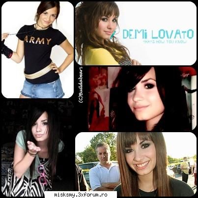 {[(demi lovato)]} - imi plake de ea pt ca prima melodie pe care am - � Another stars �
